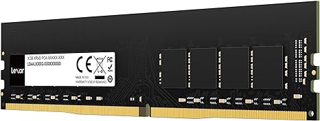 Lexar 8GB DRAM, DDR4 3200 MHz UDIMM Desktop Memory for Everyday Users, Performance Upgrade (LD4AU008G-B3200GSST)