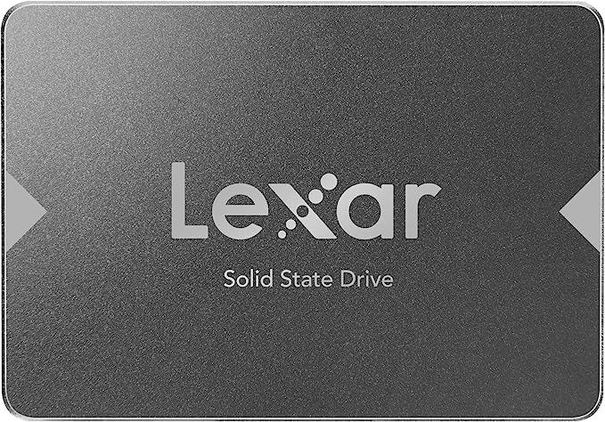Lexar NS100 256GB 2.5” SATA III Internal SSD, Solid State Drive, Up To 550MB/s Read (LNS100-256RB)