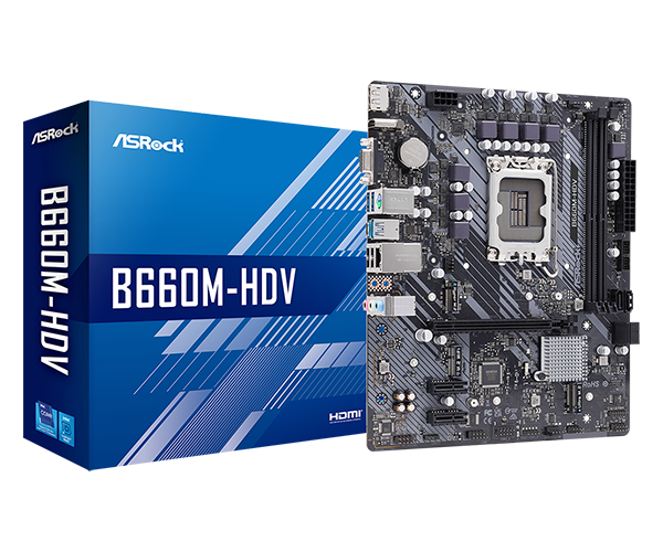 ASROCK B660M-HDV mATX