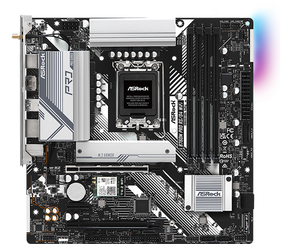 ASROCK B760M Pro RS/D4 WiFi mATX