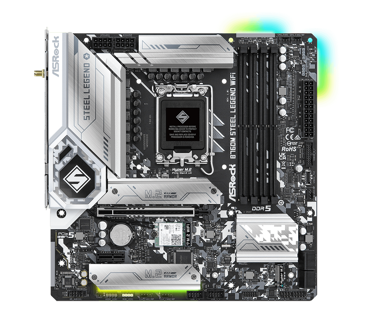 ASRock B760M Steel legend Wifi mATX