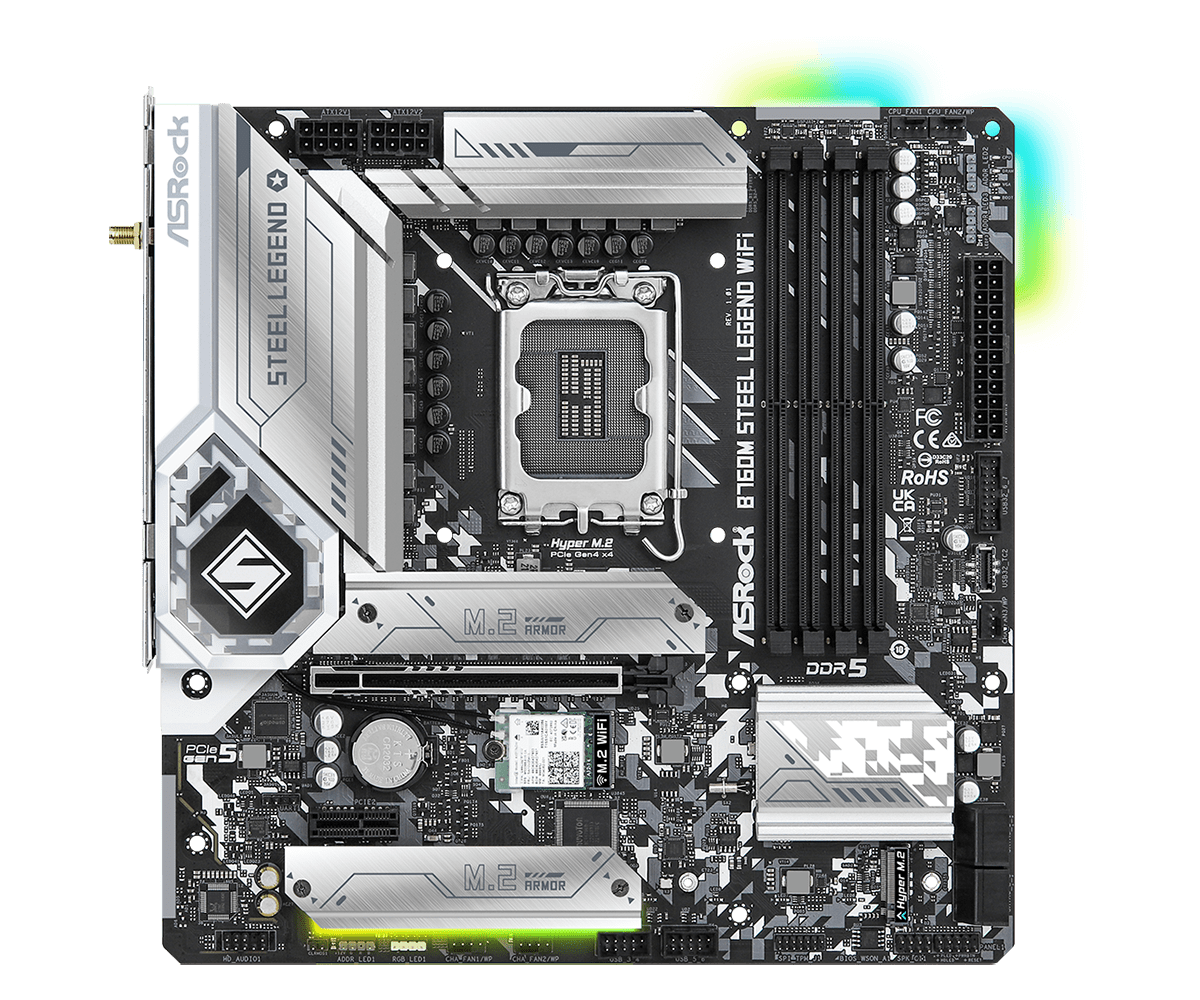 ASRock B760M Steel legend Wifi mATX