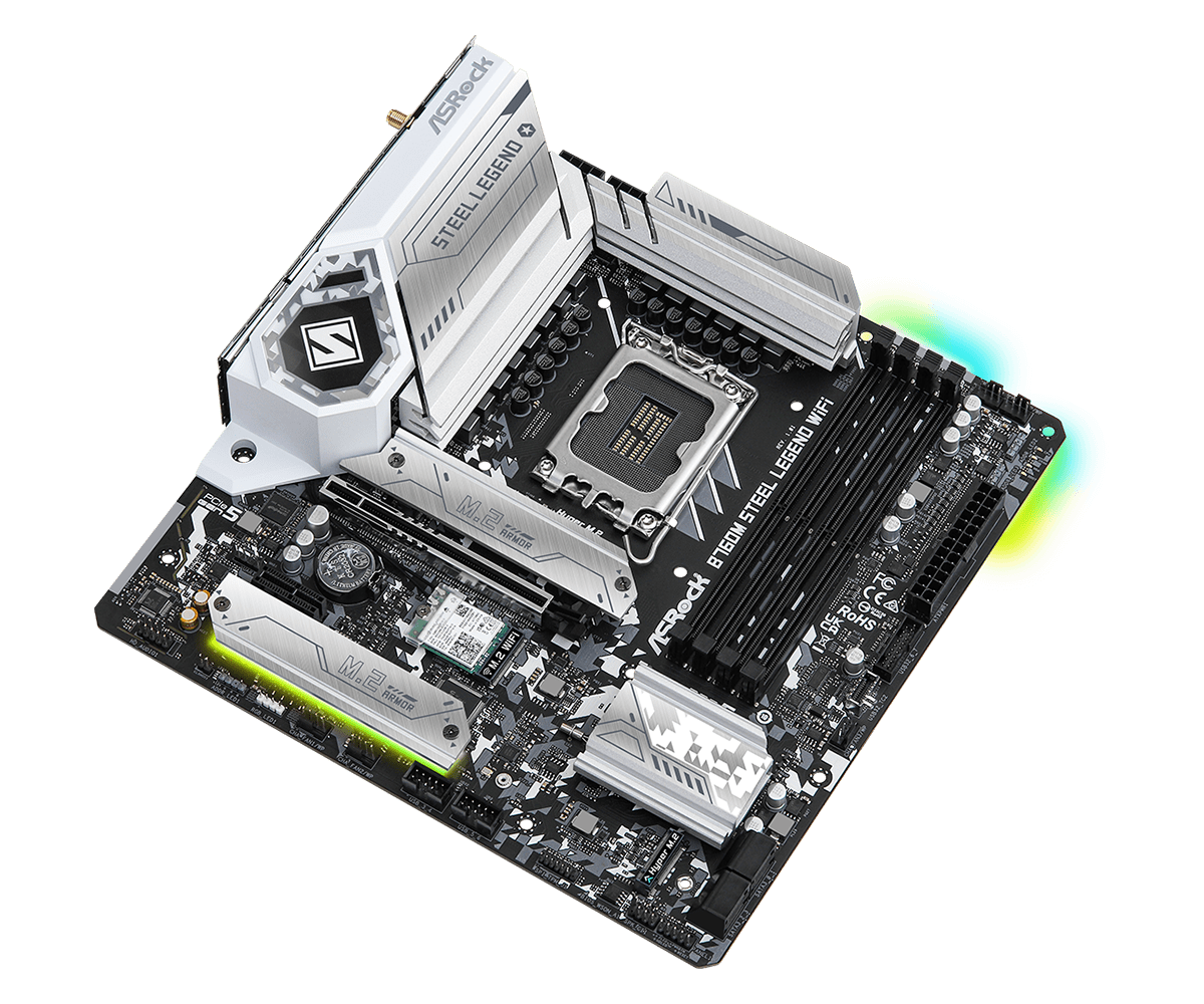 ASRock B760M Steel legend Wifi mATX