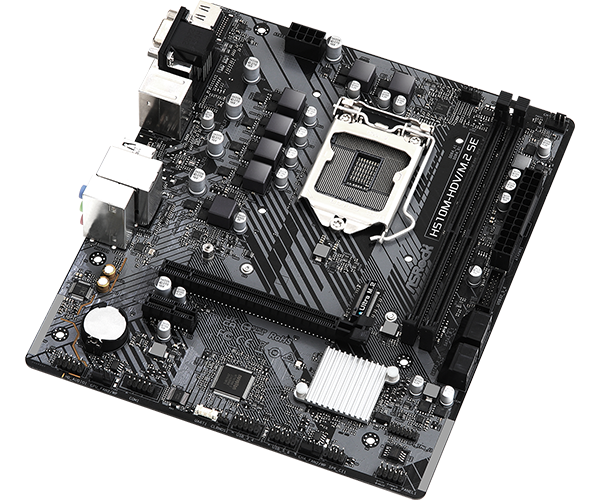 ASROCK H510M-HDV/M.2 SE mATX