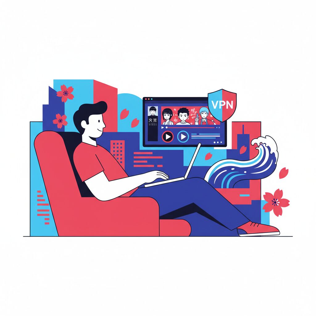 海外から日本の動画視聴